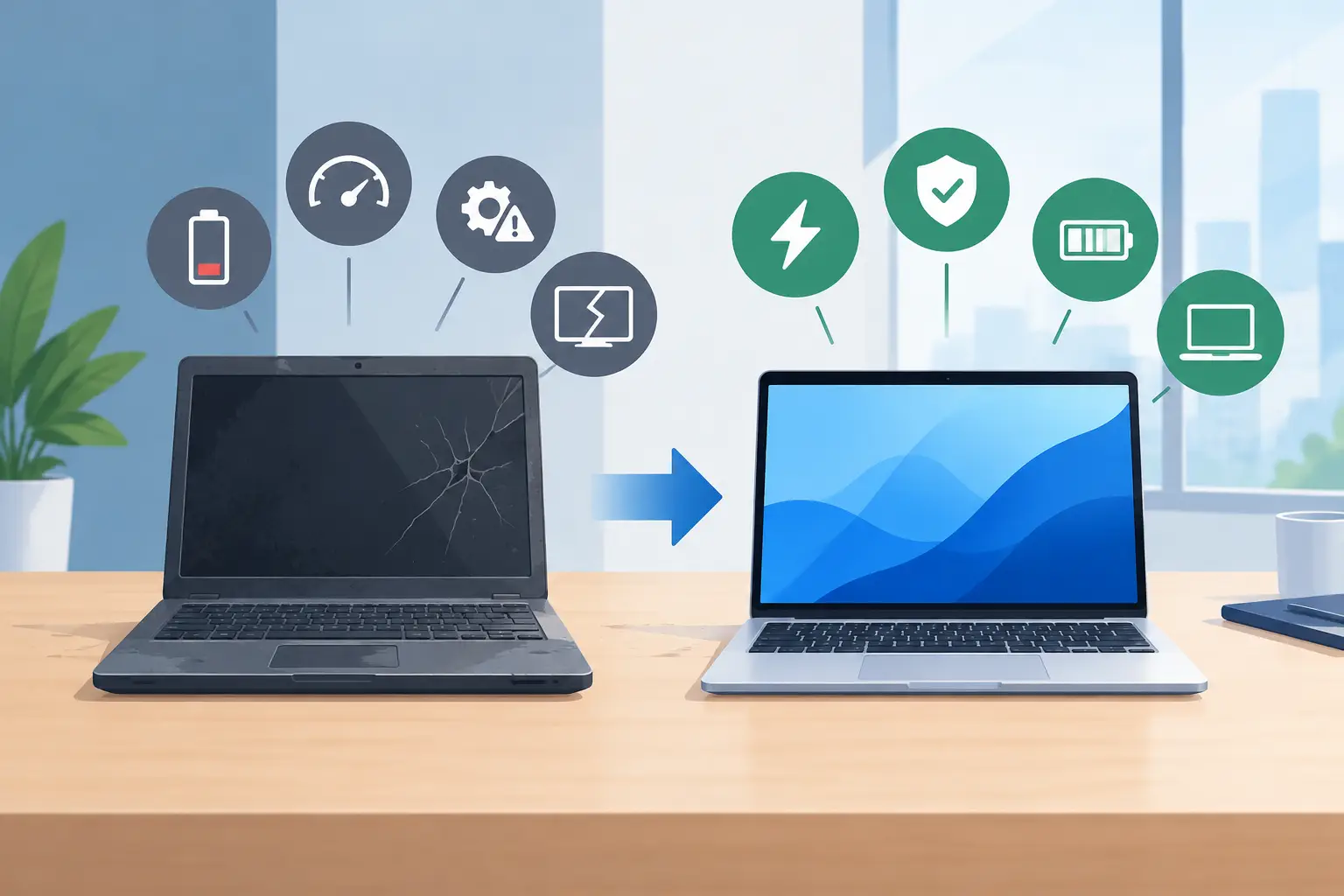 7 Signs It’s Time to Replace Business Laptops