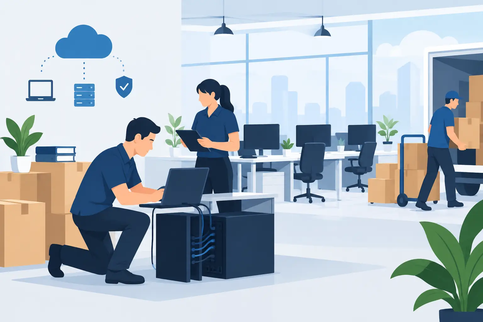 IT Support for Office Relocation That Keeps Work Moving