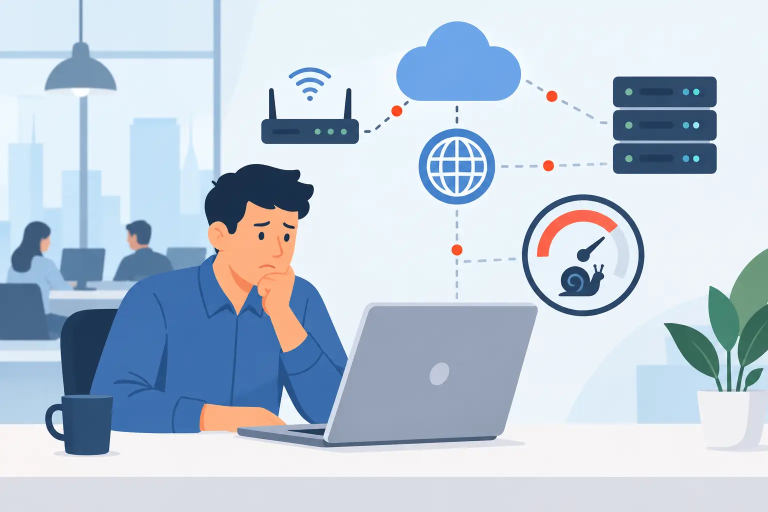 What Causes Network Latency Issues at Work?